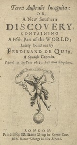 Cover of Terra Australis Incognita; Or, A New Southern Discovery, containing A Fifth Part of the World — A Reader’s Guide